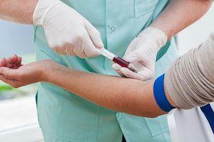 blood being drawn from the inner arm