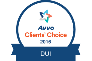 Client's Choice DUI 2016 Badge