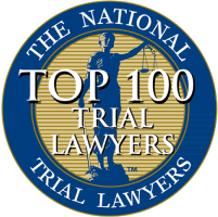 Top 10 Trial Lawyers Badge